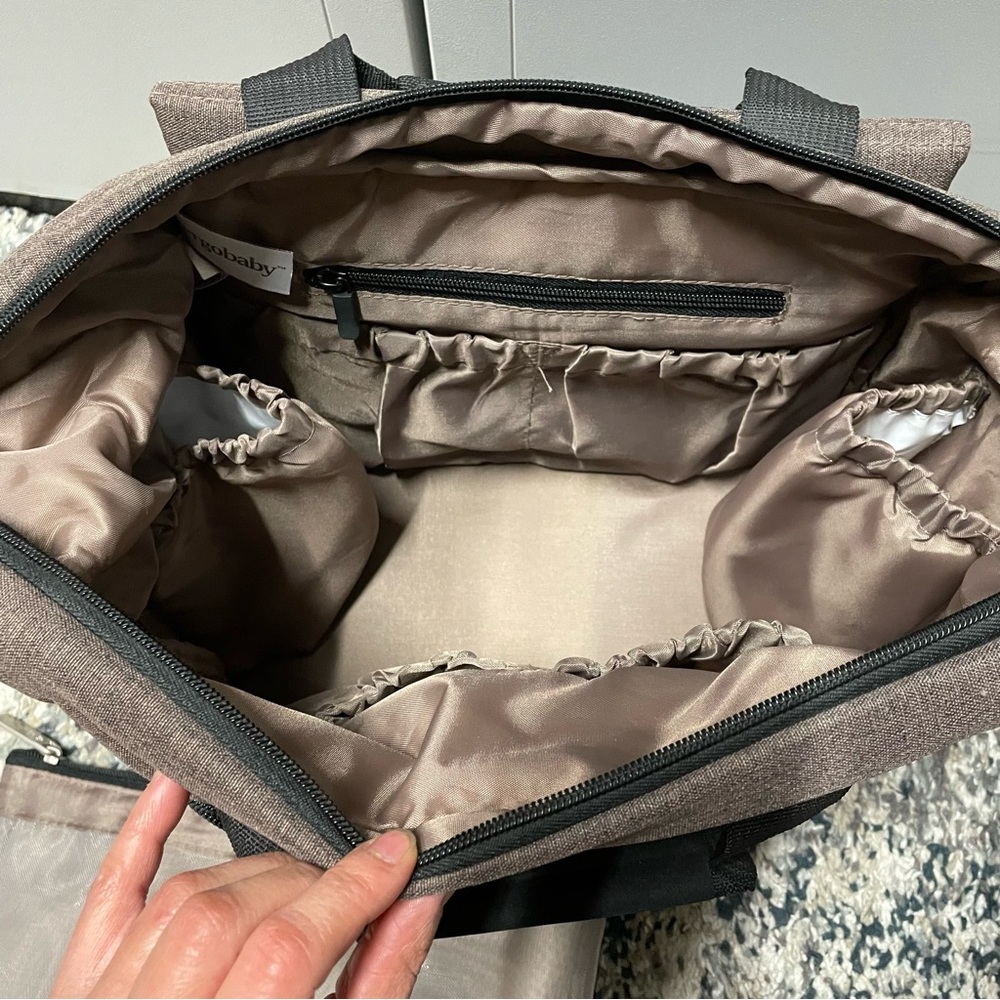 Ergobaby Diaper Bag - Brown NWOT - Picture 5 of 8
